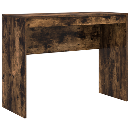 vidaXL Bureau avec tiroirs 2 pcs Chêne fumé