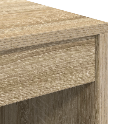 vidaXL Bureaux avec tiroirs 2 pcs Chêne Sonoma