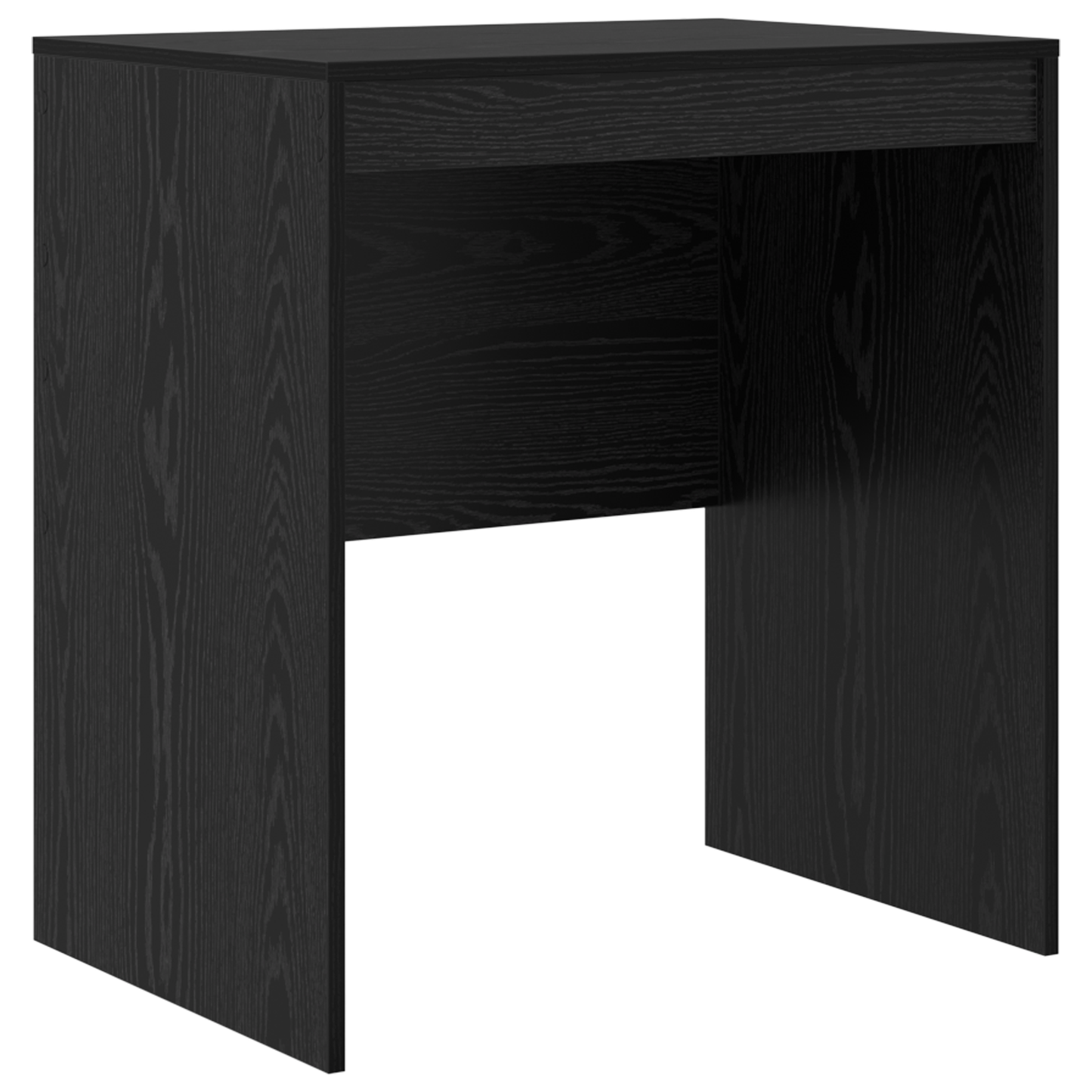 vidaXL Schreibtisch mit Schubladen 2 pcs Schwarz Eichen-Optik