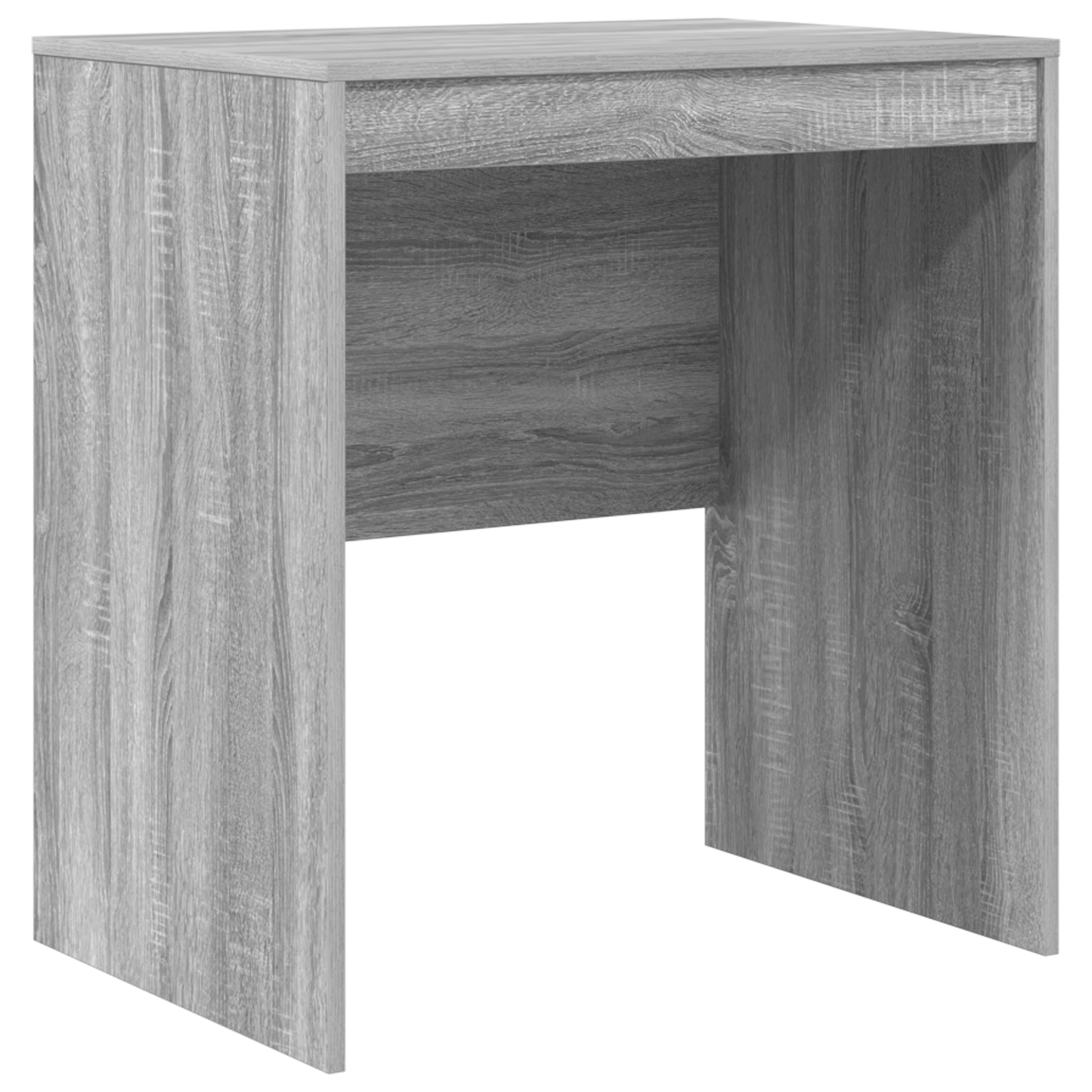vidaXL Bureau avec tiroirs 2 pcs Sonoma gris