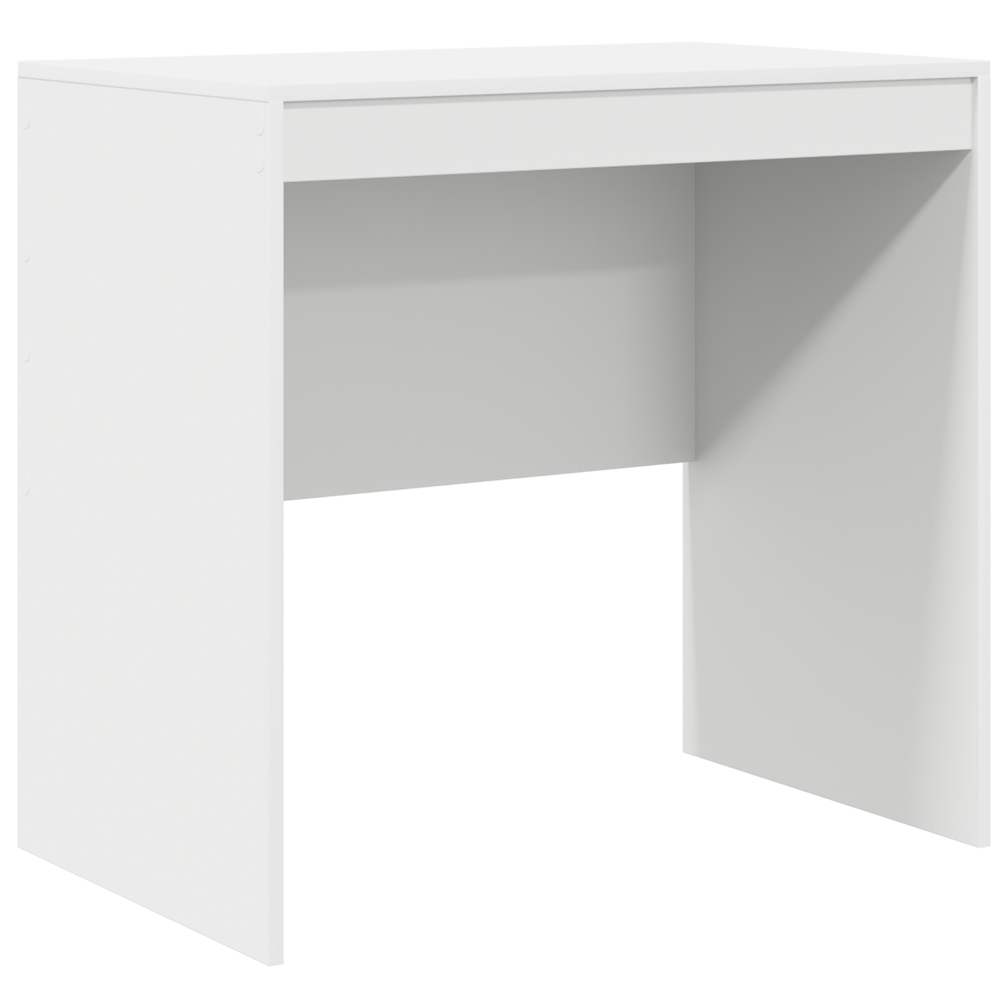 vidaXL Schreibtisch mit Schubladen 2 pcs Weiß