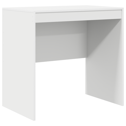 vidaXL Schreibtisch mit Schubladen 2 pcs Weiß