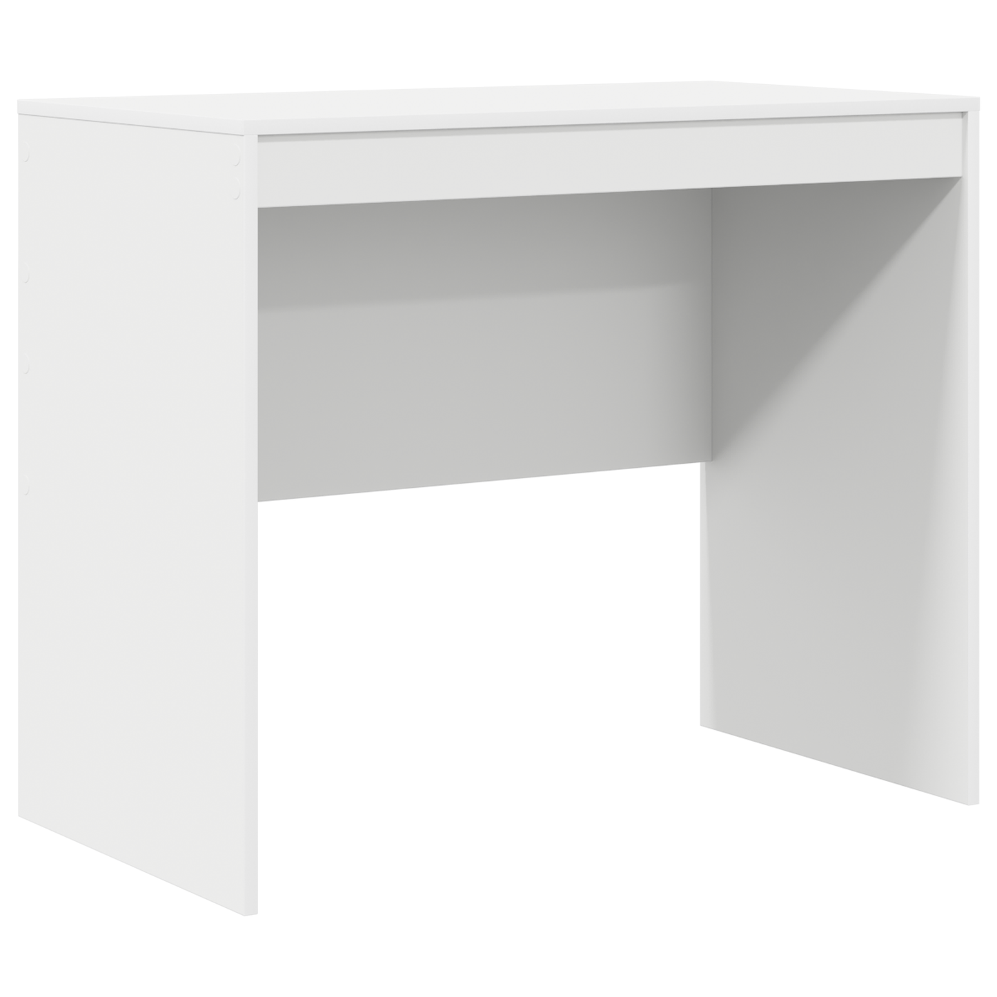 vidaXL Schreibtisch mit Schubladen 2 pcs Weiß