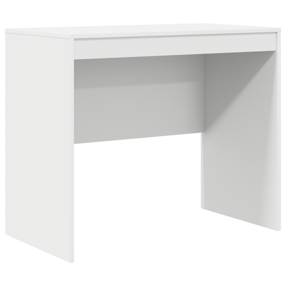 vidaXL Schreibtisch mit Schubladen 2 pcs Weiß