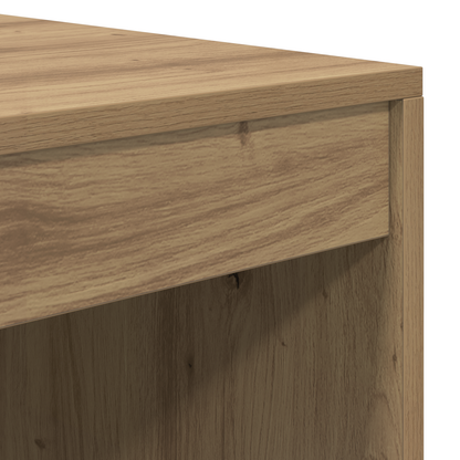 vidaXL Schreibtisch mit Schubladen 2 pcs Artisan-Eiche
