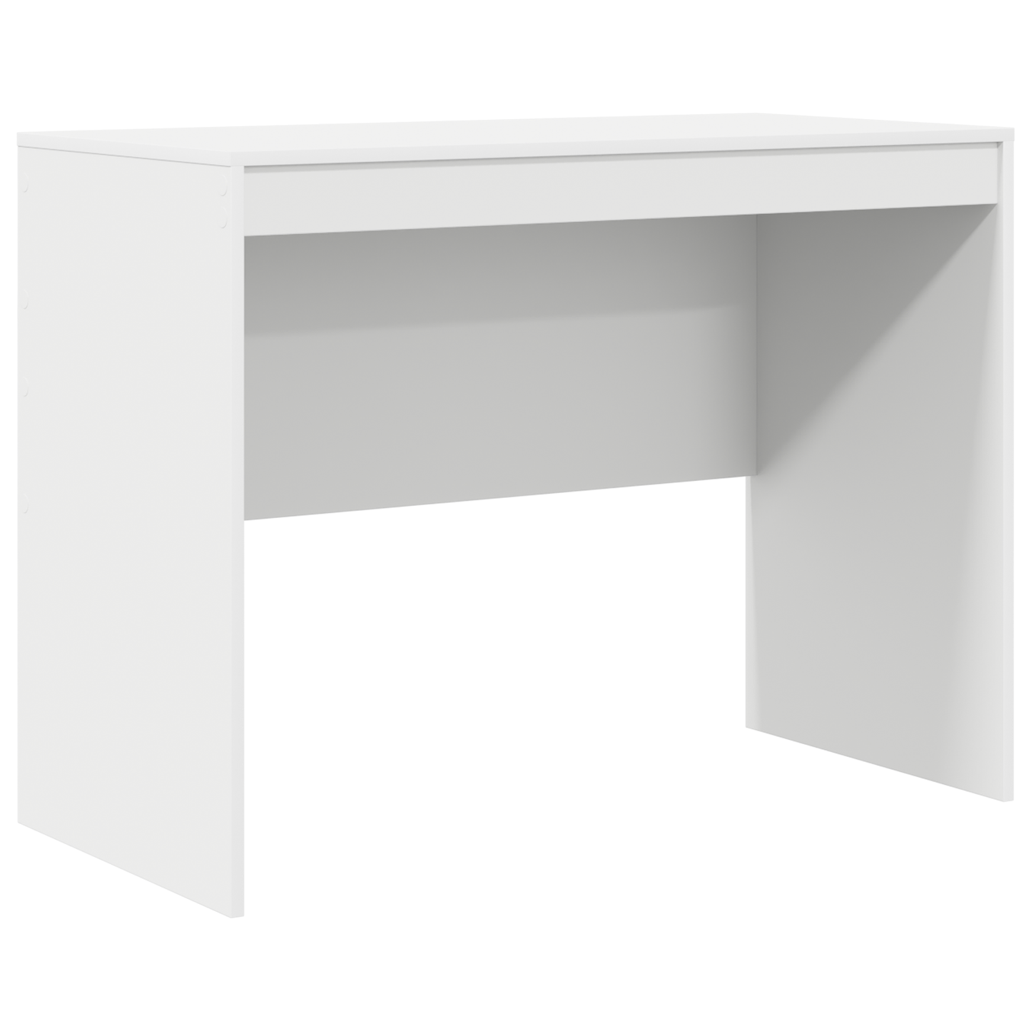 vidaXL Schreibtisch mit Schubladen 2 pcs Weiß