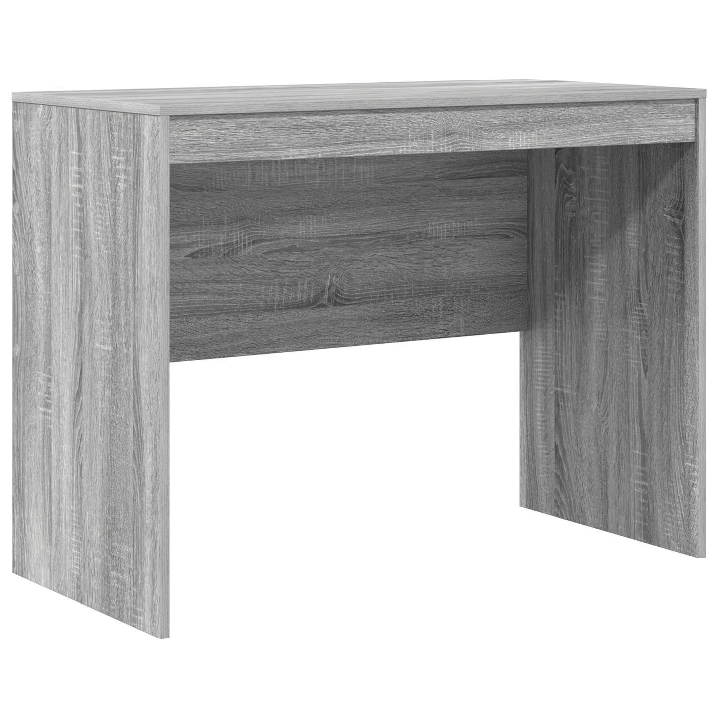 vidaXL Schreibtisch mit Schubladen 2 pcs Graues Sonoma