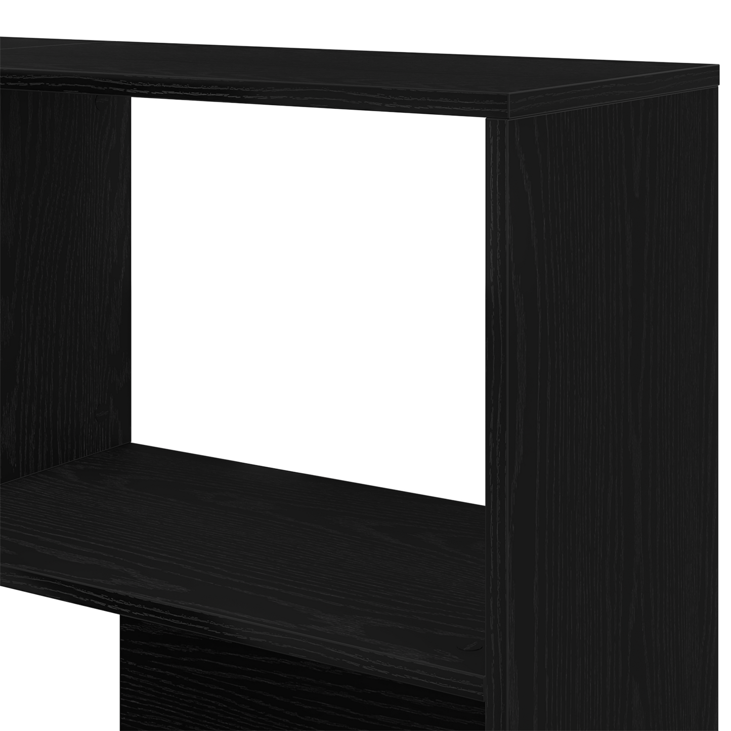 vidaXL Kleiderschrank 2 pcs Schwarz Eichen-Optik 85 x 85 x 140 cm