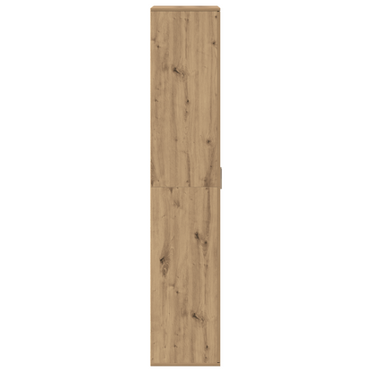 vidaXL Highboard Artisan-Eiche 70 x 33,5 x 180 cm Holzwerkstoff