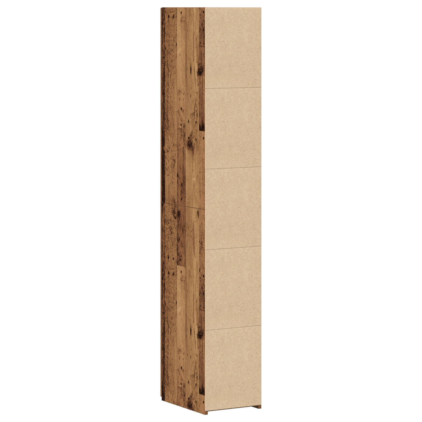 vidaXL Highboard 2 pcs Bois de récupération 30 x 42,5 x 185 cm
