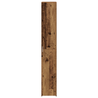 vidaXL Highboard 2 pcs Bois de récupération 30 x 42,5 x 185 cm
