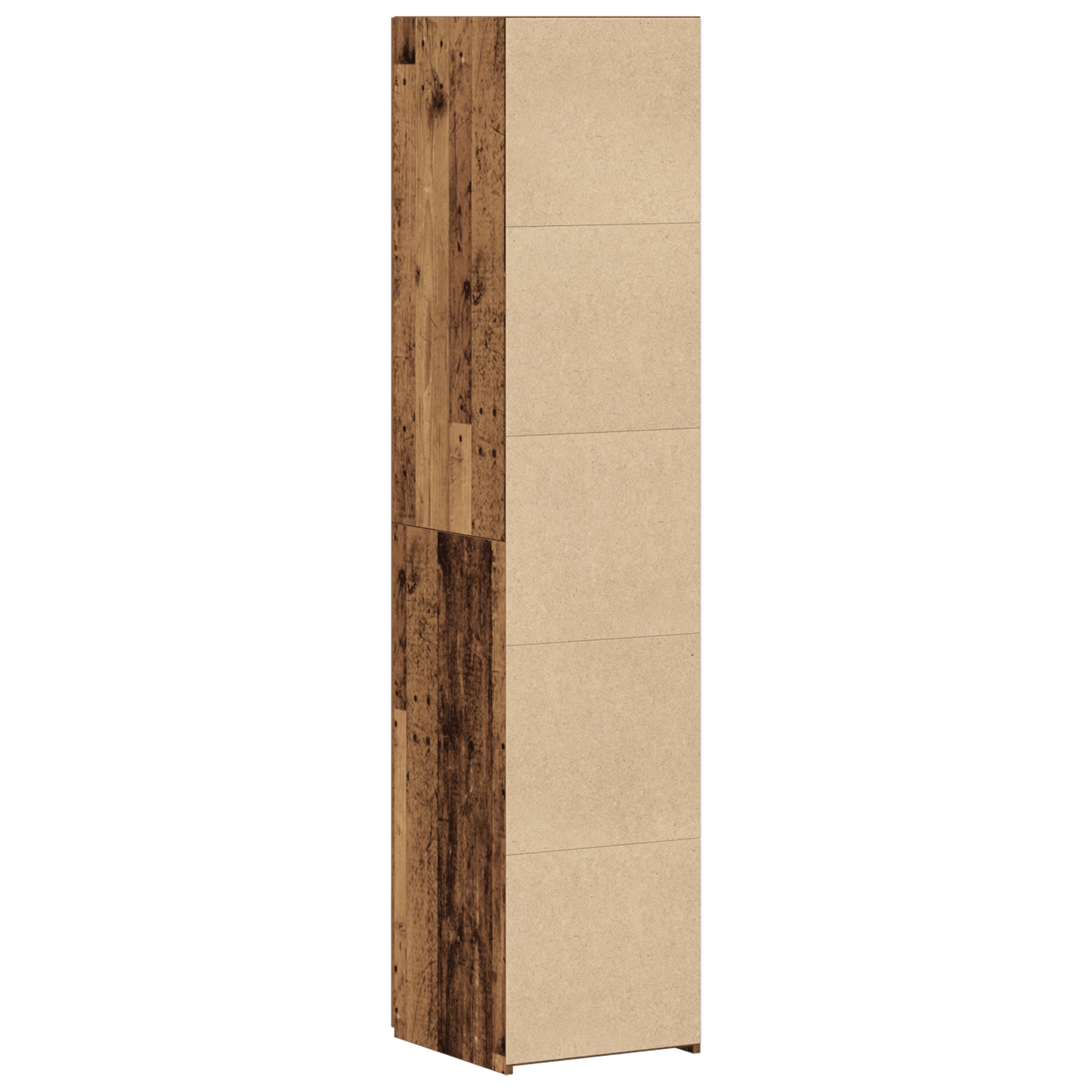 vidaXL Highboard en bois de récupération 40 x 42,5 x 185 cm