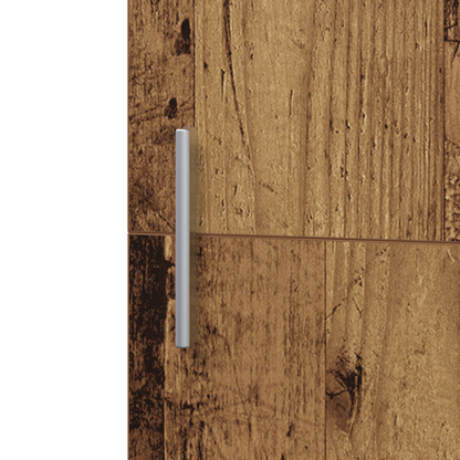 vidaXL Highboard 2 pcs Bois de récupération 50 x 42,5 x 185 cm