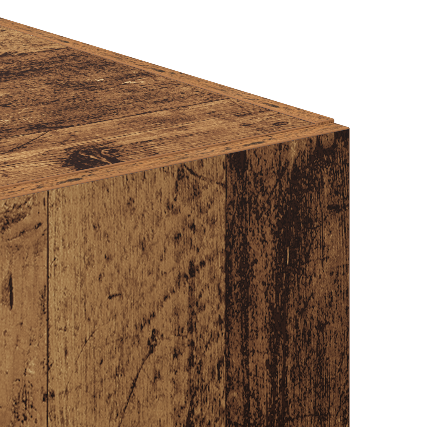 vidaXL Highboard 2 pcs Bois de récupération 50 x 42,5 x 185 cm