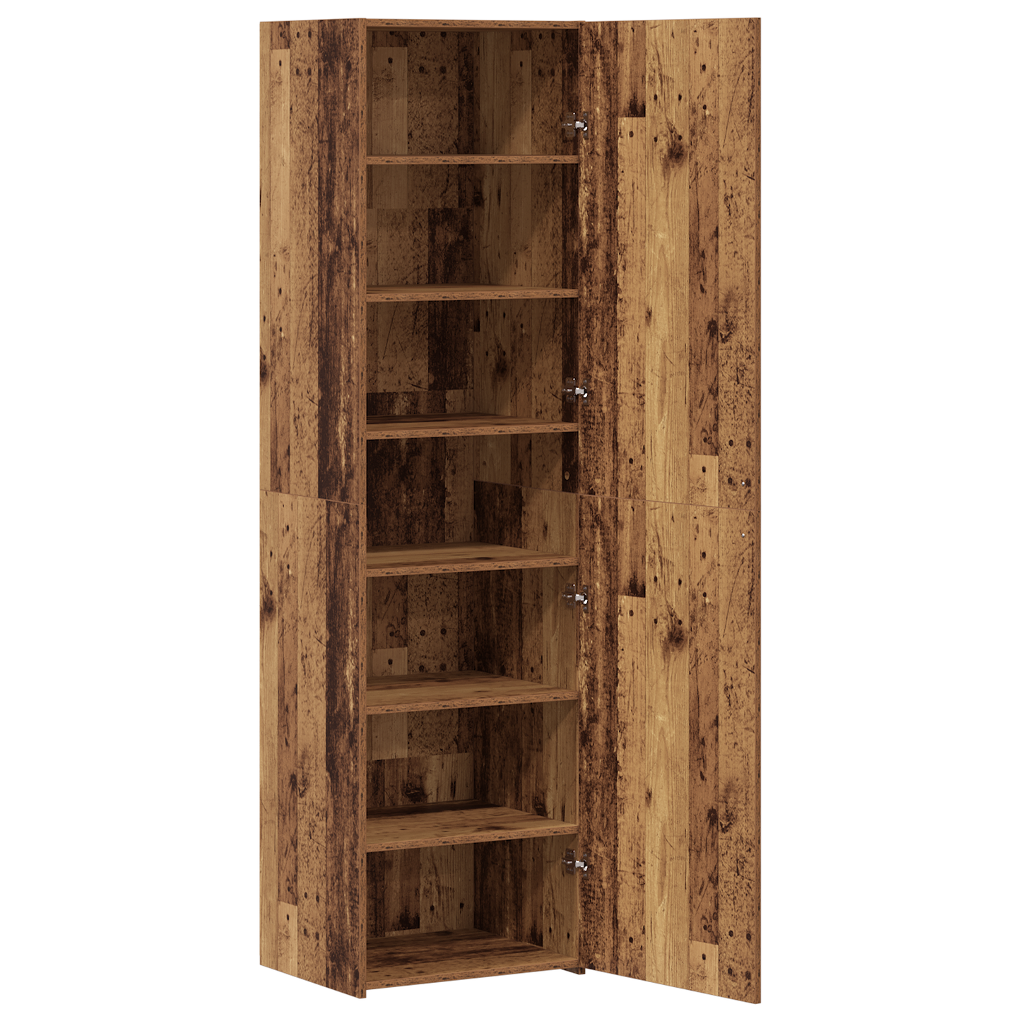 vidaXL Highboard 2 pcs Bois de récupération 50 x 42,5 x 185 cm