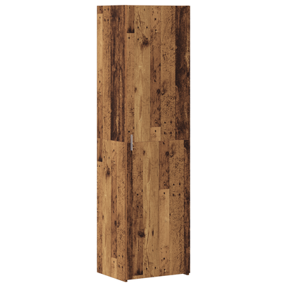 vidaXL Highboard 2 pcs Bois de récupération 50 x 42,5 x 185 cm