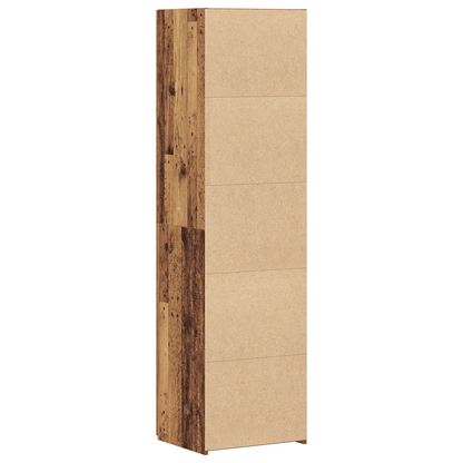 vidaXL Highboard 2 pcs Bois de récupération 50 x 42,5 x 185 cm