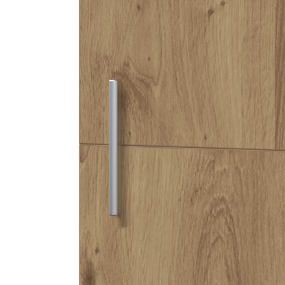vidaXL Highboard 2 pcs chêne artisan 50 x 42,5 x 185 cm