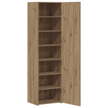 vidaXL Highboard 2 pcs chêne artisan 50 x 42,5 x 185 cm