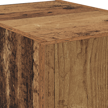 vidaXL Meuble haut 2 pcs bois de récupération 80 x 42 x 185 cm
