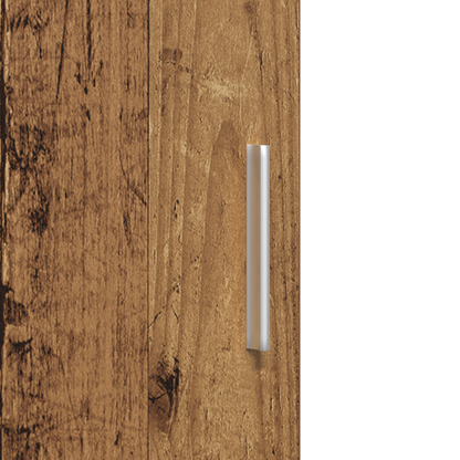 vidaXL Meuble haut 2 pcs bois de récupération 80 x 42 x 185 cm