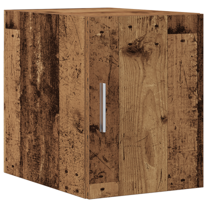 vidaXL Aufbewahrungsschrank 3 pcs Altholz 30 x 42,5 x 225 cm
