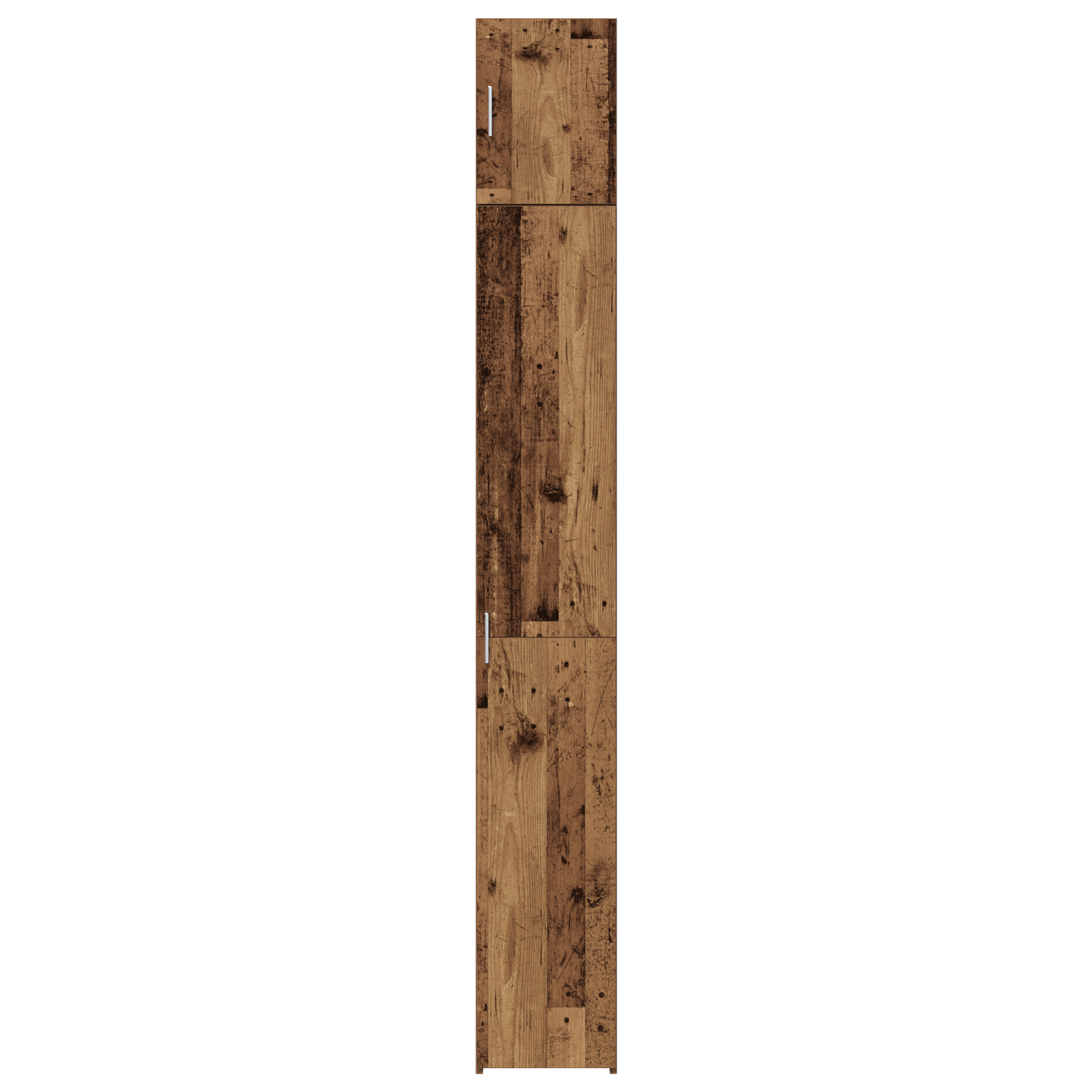 vidaXL Aufbewahrungsschrank 3 pcs Altholz 30 x 42,5 x 225 cm