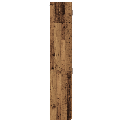 vidaXL Aufbewahrungsschrank 3 pcs Altholz 30 x 42,5 x 225 cm