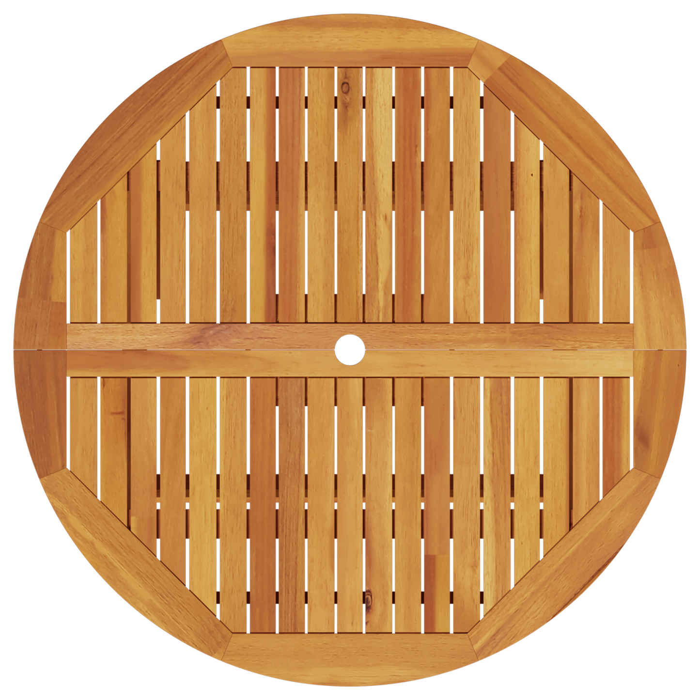 vidaXL Garten Essgruppe 5 pcs Braun Akazie Massivholz