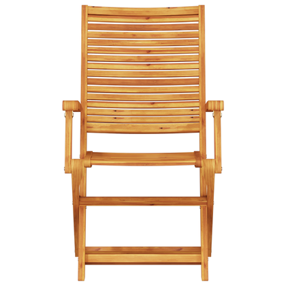 vidaXL Garten Essgruppe 5 pcs Braun Akazie Massivholz