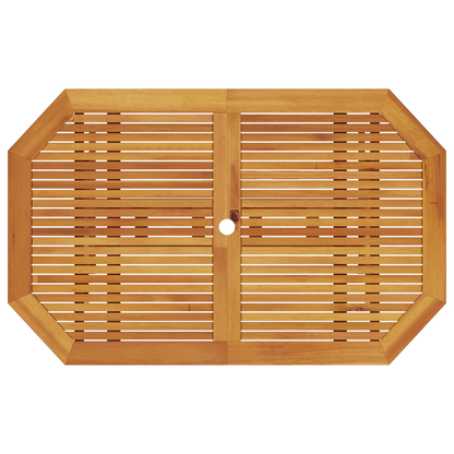 vidaXL Garten Essgruppe 5 pcs Braun Akazie Massivholz