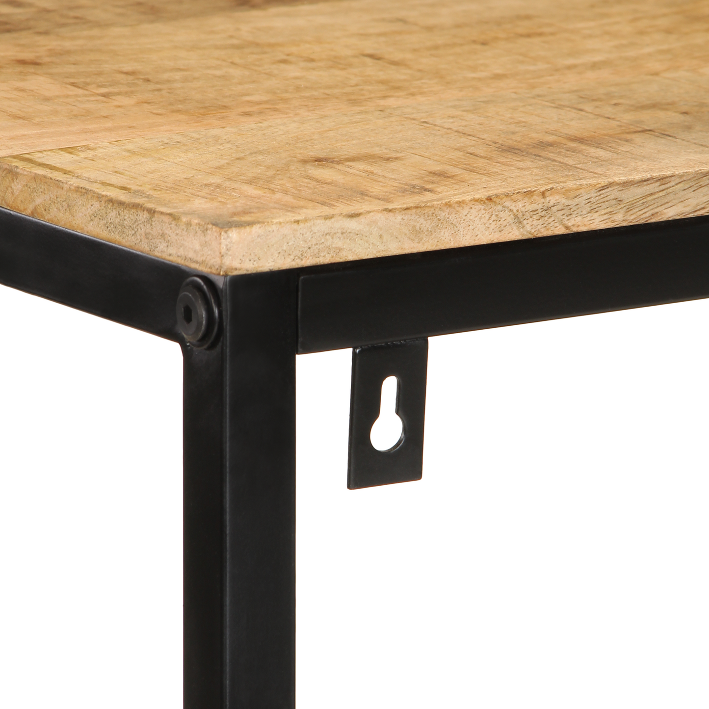 vidaXL Bücherregal 70 x 35 x 110 cm Massivholz Mango