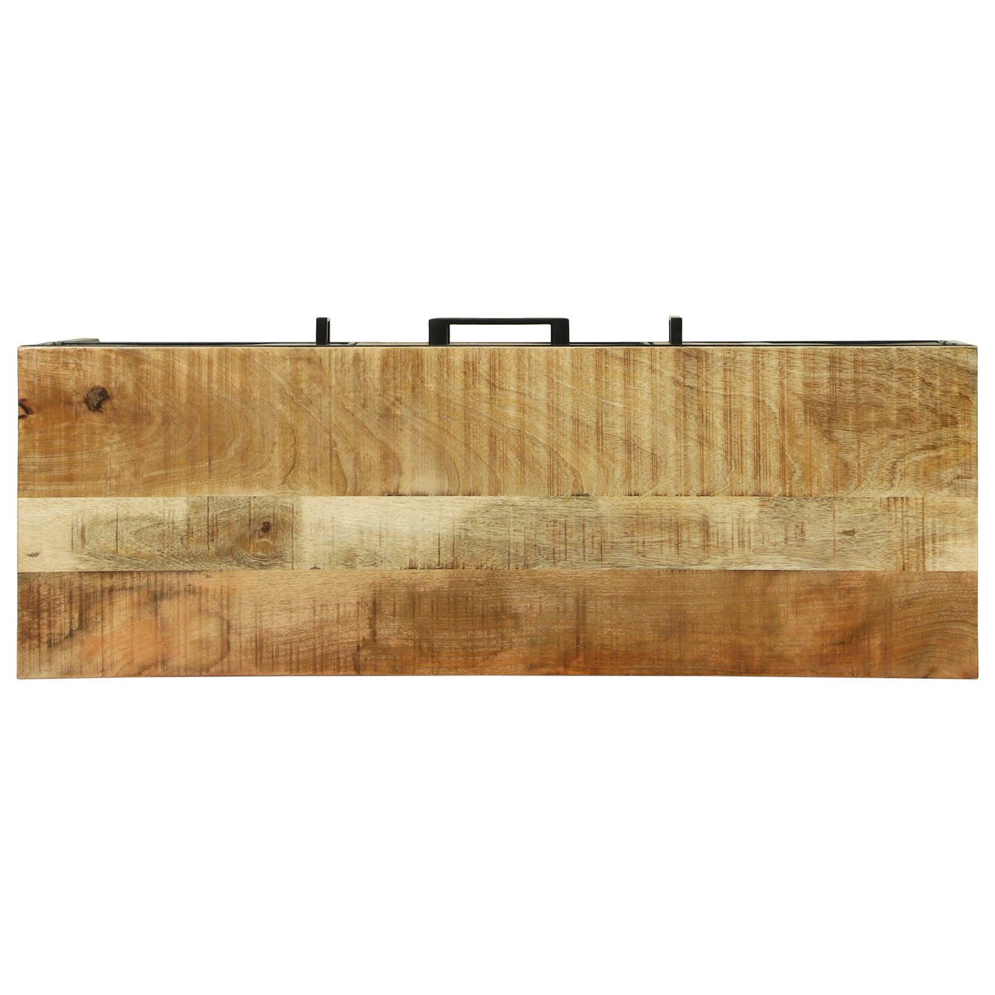 vidaXL Konsolentisch mit Tür Braun 100 x 35 x 70 cm massives Mangoholz