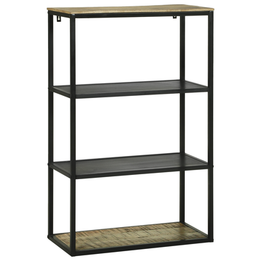 vidaXL Bücherregal 70 x 35 x 110 cm Massivholz Mango