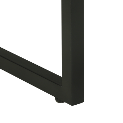 vidaXL Nachttisch Braun 40 x 35 x 50 cm Massivholz Akazie und Metall