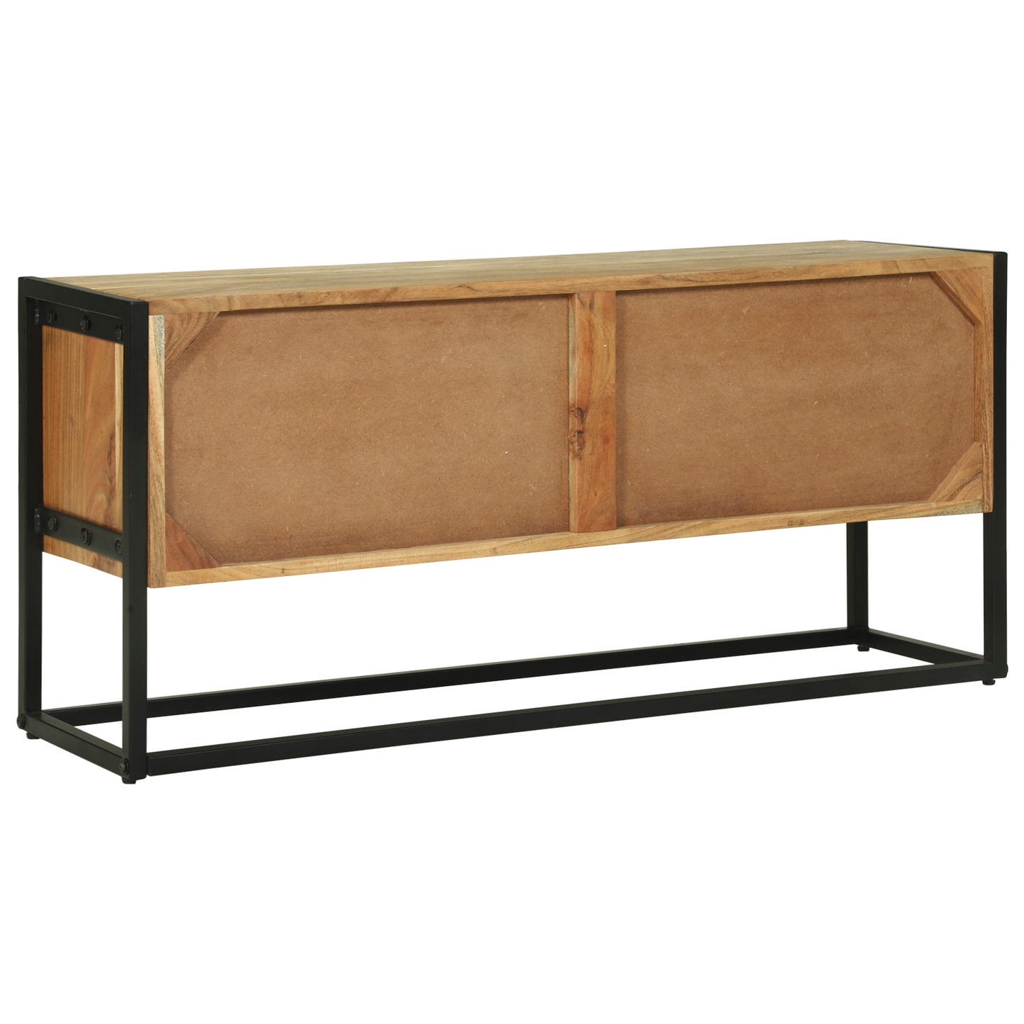 vidaXL TV-Schränk Braun 110 x 30 x 50 cm Massivholz Akazie