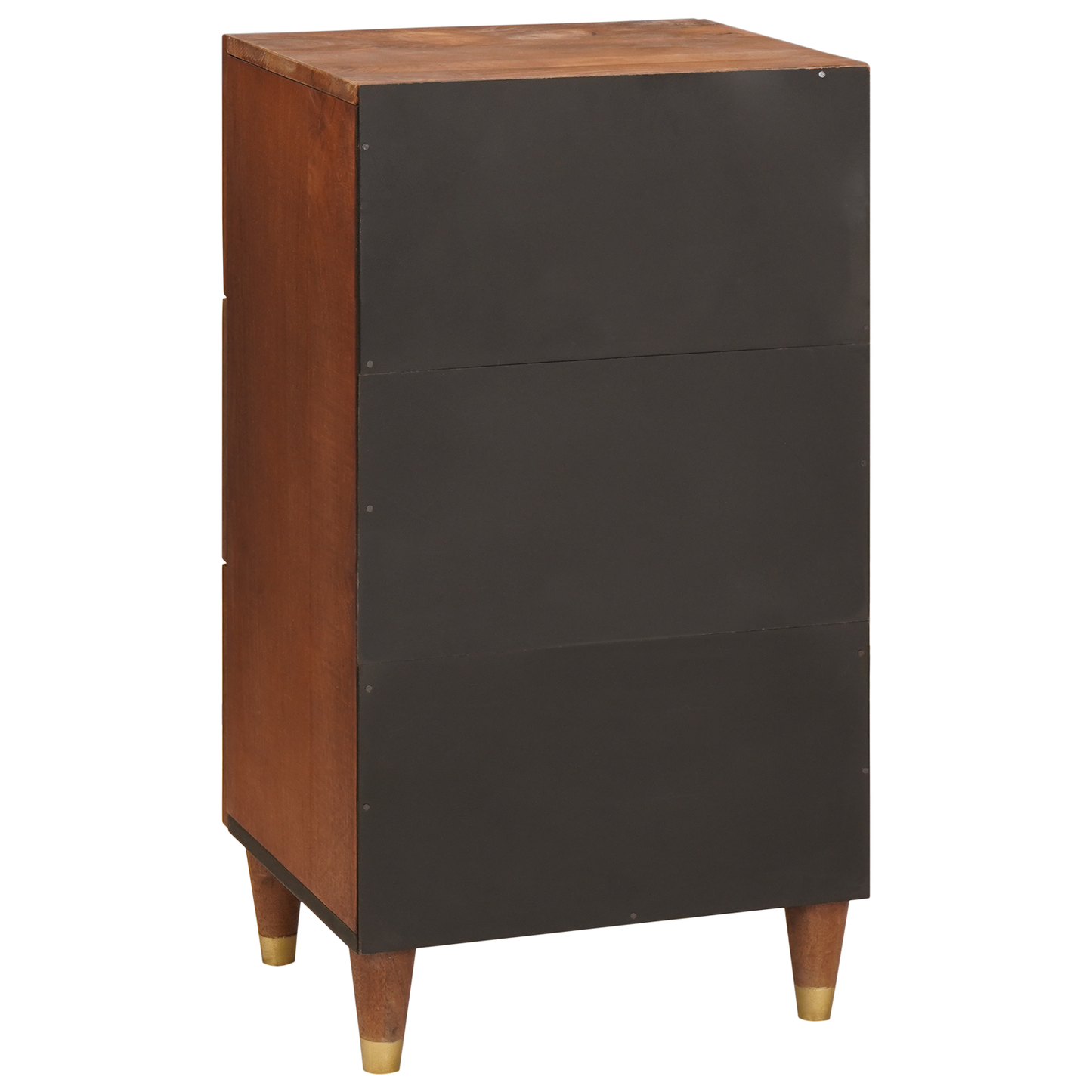 vidaXL Sideboard Braun 40 x 33,5 x 75 cm Massivholz Mango