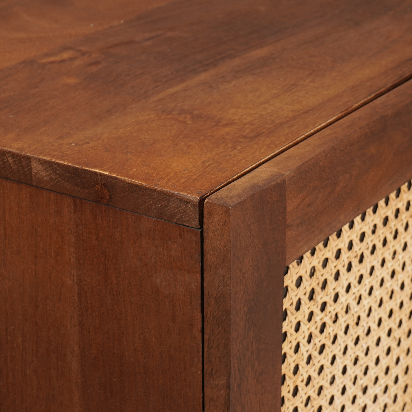 vidaXL Hochschrank Braun 60 x 33,5 x 100 cm Massivholz Mango