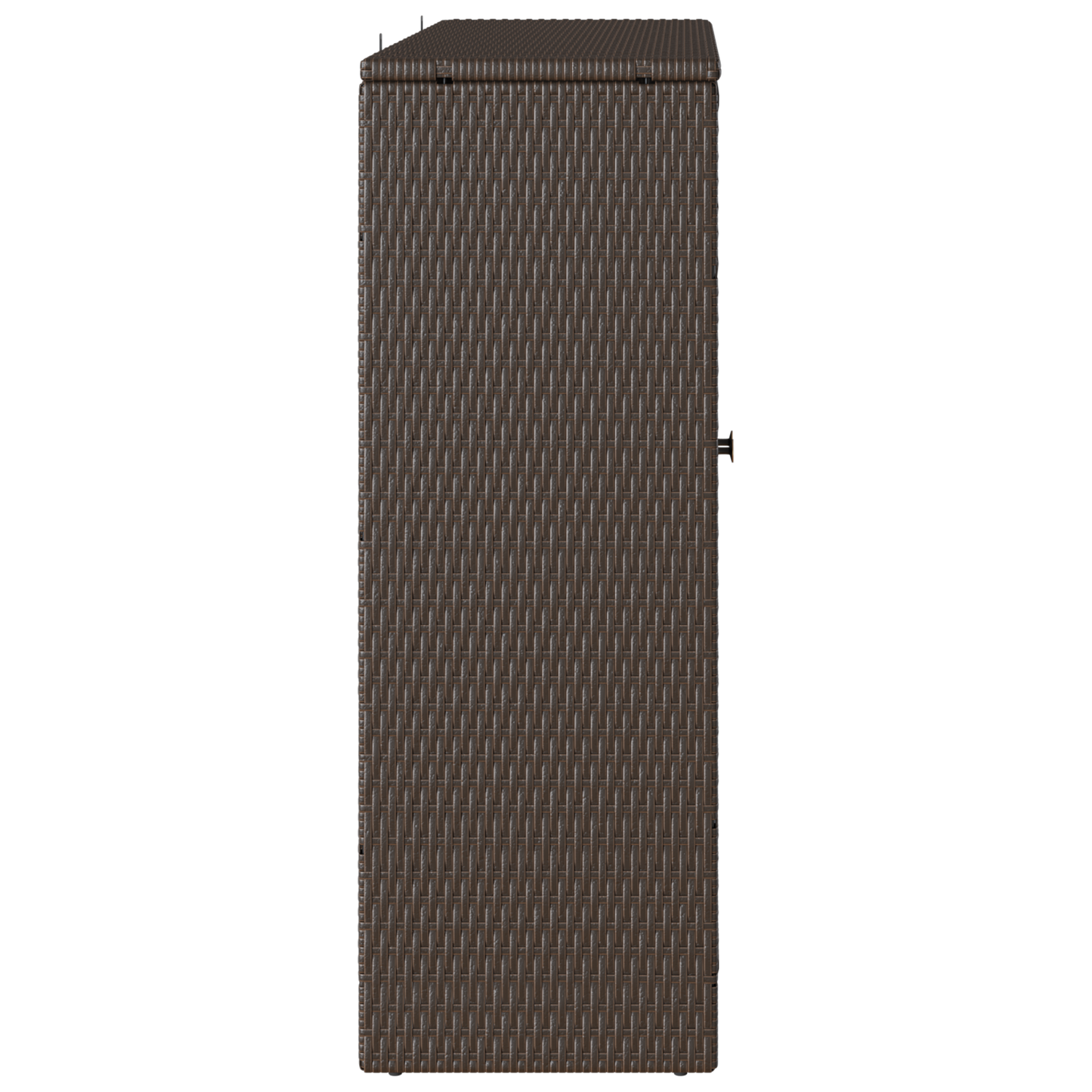 vidaXL Aufbewahrungsschrank mit Regal Braun 100 x 36 x 102 cm Rattan