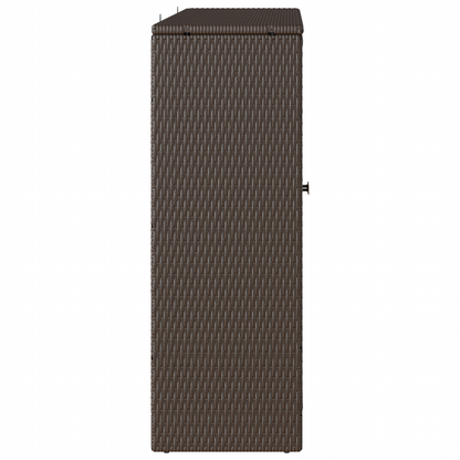 vidaXL Aufbewahrungsschrank mit Regal Braun 100 x 36 x 102 cm Rattan
