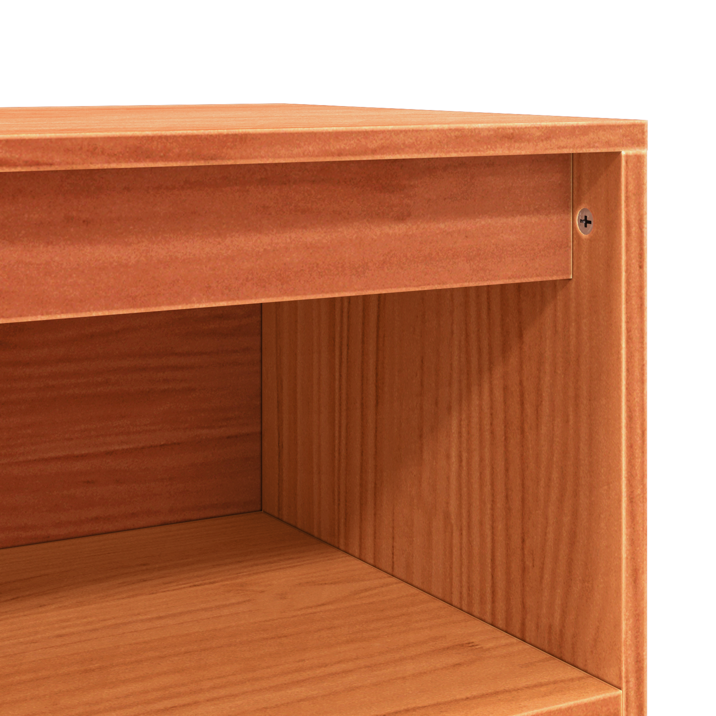 vidaXL Sideboard Wachsbraun 70 x 34 x 80 cm Massives Kiefernholz
