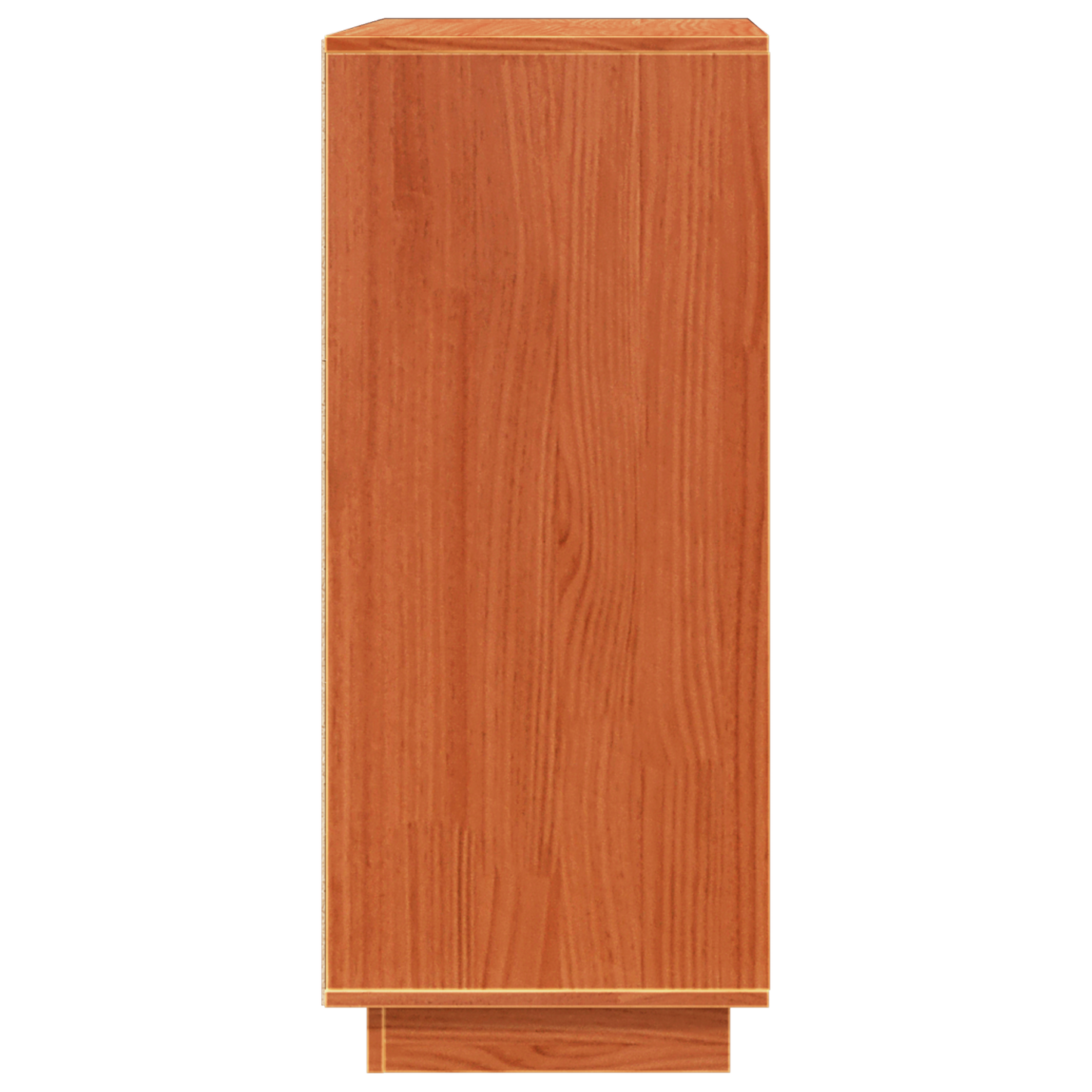 vidaXL Sideboard Wachsbraun 70 x 34 x 80 cm Massives Kiefernholz