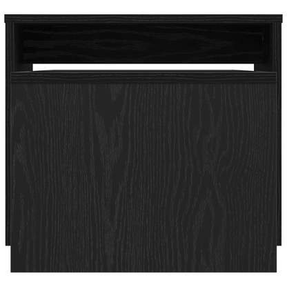 vidaXL Satztische Schwarz Eichen-Optik 100 x 48 x 40 cm Holzwerkstoff