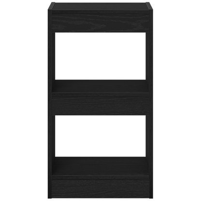 vidaXL Bücherregal Schwarz Eichen-Optik 40 x 30 x 71,5 cm