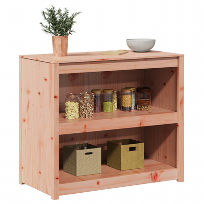 vidaXL Küchenschrank mit Regal Braun Eichen-Optik 106 x 55 x 92 cm