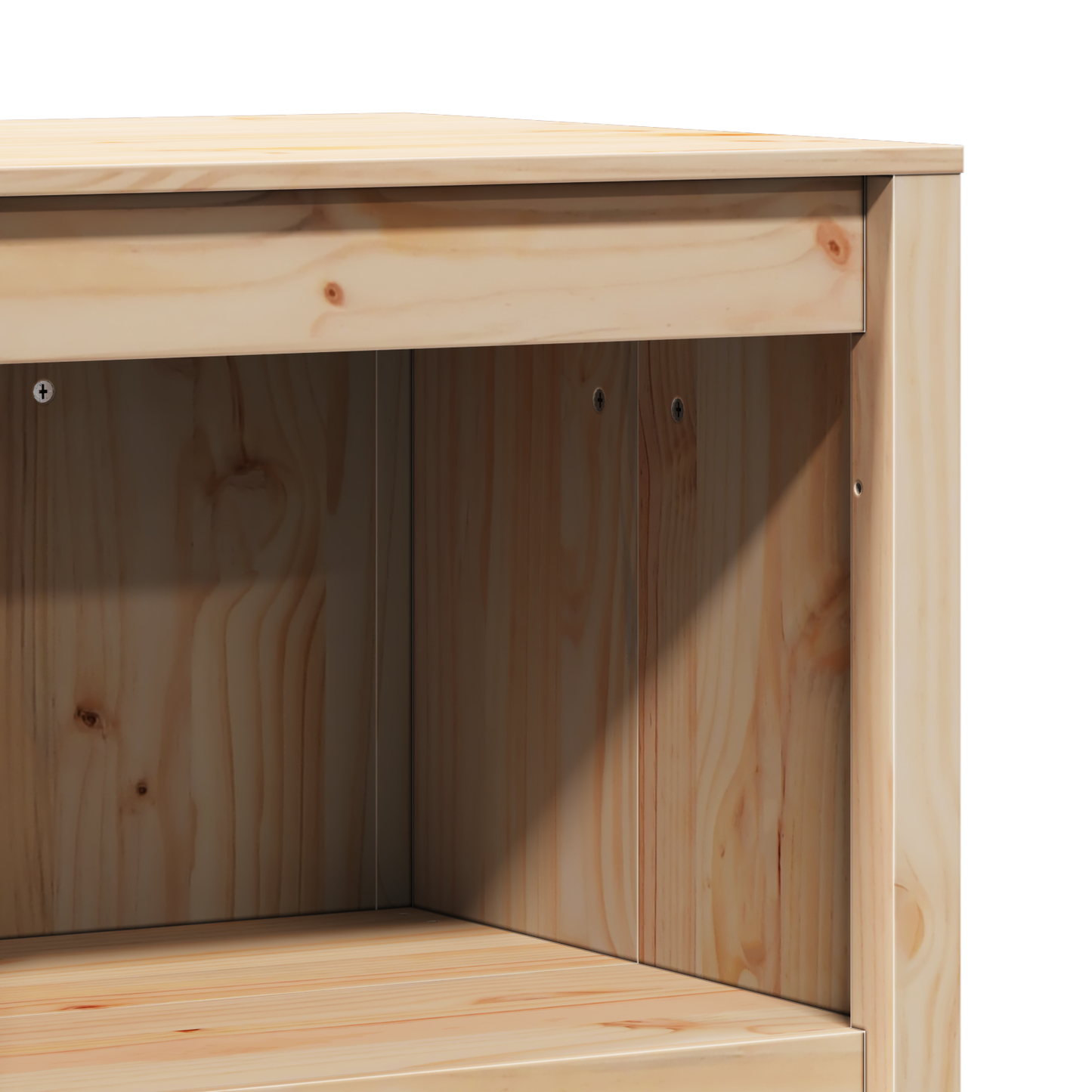 vidaXL Küchenschrank mit Regal Braun Eichen-Optik 55 x 55 x 92 cm
