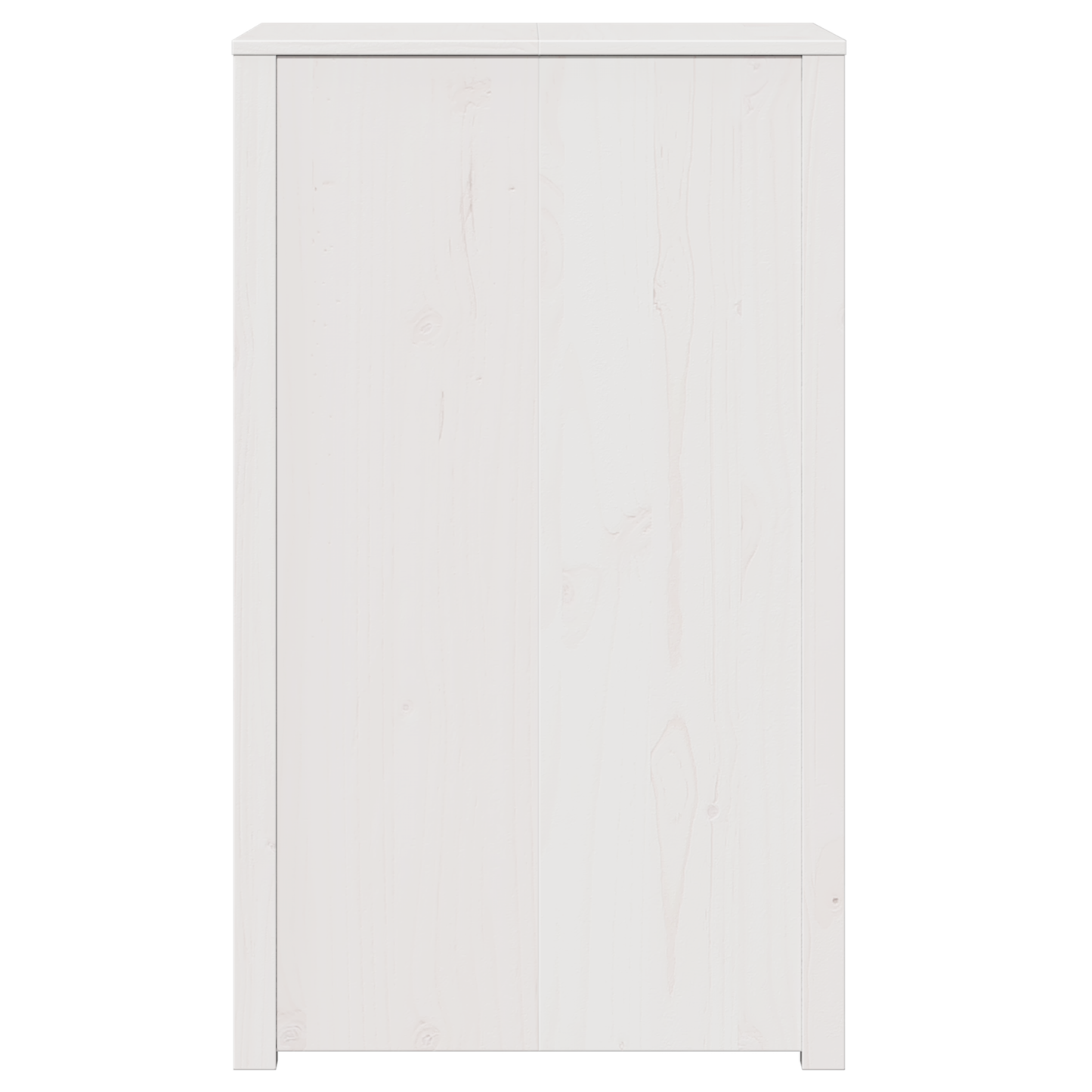 vidaXL Küchenschrank Weiß 55 x 55 x 92 cm Massives Kiefernholz
