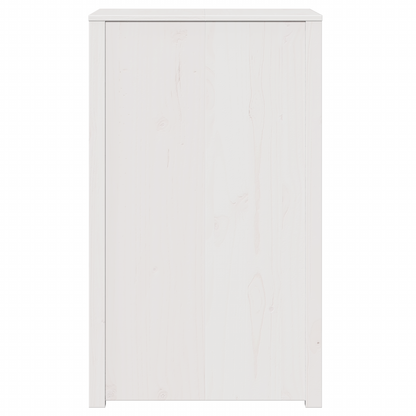 vidaXL Küchenschrank Weiß 55 x 55 x 92 cm Massives Kiefernholz