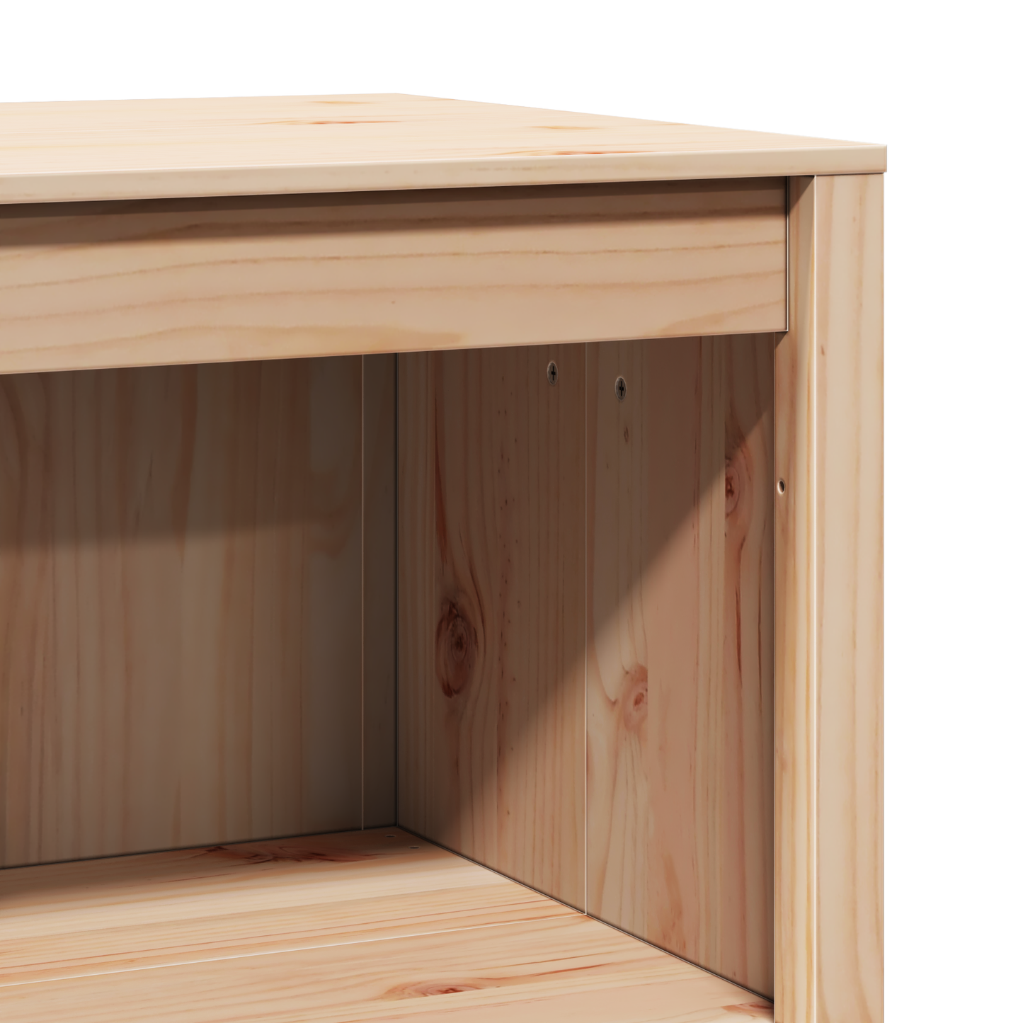 vidaXL Küchenschrank mit Regal Braun Eichen-Optik 106 x 55 x 92 cm