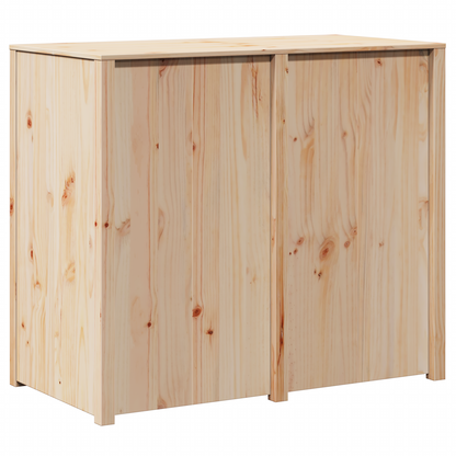 vidaXL Küchenschrank mit Regal Braun Eichen-Optik 106 x 55 x 92 cm